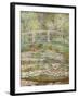 Bridge over a Pond of Water Lilies-Claude Monet-Framed Giclee Print