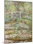 Bridge over a Pond of Water Lilies-Claude Monet-Mounted Giclee Print