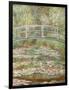 Bridge over a Pond of Water Lilies-Claude Monet-Framed Giclee Print