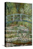 Bridge over a Pond of Water Lilies-Claude Monet-Stretched Canvas