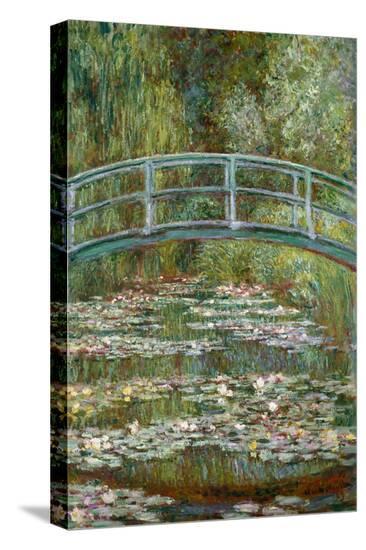 'Bridge over a Pond of Water Lilies' Art - Claude Monet | AllPosters.com