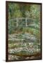 Bridge over a Pond of Water Lilies-Claude Monet-Framed Art Print