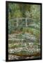 Bridge over a Pond of Water Lilies-Claude Monet-Framed Art Print