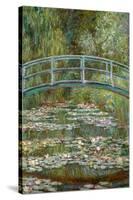 Bridge over a Pond of Water Lilies-Claude Monet-Stretched Canvas