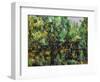 Bridge Over A Pond-Paul Cézanne-Framed Giclee Print