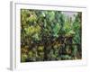 Bridge Over A Pond-Paul Cézanne-Framed Giclee Print