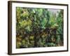 Bridge Over A Pond-Paul Cézanne-Framed Giclee Print