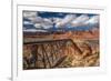 Bridge over a river, Navajo Bridge, Colorado River, Marble Canyon, Arizona, USA-null-Framed Photographic Print