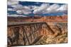 Bridge over a river, Navajo Bridge, Colorado River, Marble Canyon, Arizona, USA-null-Mounted Photographic Print