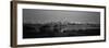 Bridge over a River with Skyscrapers in the Background, White River, Indianapolis, Indiana, USA-null-Framed Photographic Print