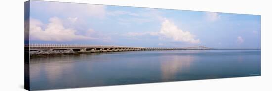 Bridge over an Inlet, Oregon Inlet, Outer Banks, North Carolina, USA-null-Stretched Canvas