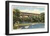 Bridge over Brandywine River, Wilmington, Delaware-null-Framed Art Print