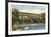 Bridge over Brandywine River, Wilmington, Delaware-null-Framed Premium Giclee Print