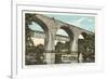 Bridge over Brandywine, Wilmington, Delaware-null-Framed Premium Giclee Print