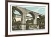 Bridge over Brandywine, Wilmington, Delaware-null-Framed Premium Giclee Print