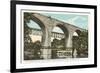 Bridge over Brandywine, Wilmington, Delaware-null-Framed Premium Giclee Print
