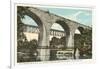 Bridge over Brandywine, Wilmington, Delaware-null-Framed Art Print