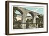 Bridge over Brandywine, Wilmington, Delaware-null-Framed Art Print