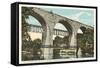 Bridge over Brandywine, Wilmington, Delaware-null-Framed Stretched Canvas