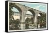 Bridge over Brandywine, Wilmington, Delaware-null-Framed Stretched Canvas