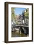 Bridge over Brouwersgracht, Amsterdam, Netherlands, Europe-Amanda Hall-Framed Photographic Print