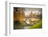 Bridge over Cam River, Cambridge University-sborisov-Framed Photographic Print