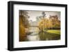 Bridge over Cam River, Cambridge University-sborisov-Framed Photographic Print