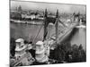 Bridge over Danube River of Budapest-null-Mounted Photographic Print