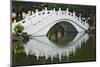 Bridge over garden pond in Liberty Square, Taipei, Taiwan-Keren Su-Mounted Photographic Print