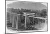 Bridge over Green River, on the Louisville and Nashville Railroad.-null-Mounted Giclee Print