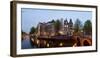 Bridge over Keizersgracht at dusk, Amsterdam, Netherlands-null-Framed Photographic Print