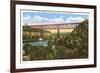 Bridge over Kentucky River-null-Framed Premium Giclee Print