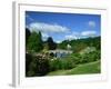 Bridge over Lake at Stourhead Gardens, Wiltshire, England, United Kingdom, Europe-null-Framed Photographic Print