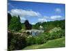 Bridge over Lake at Stourhead Gardens, Wiltshire, England, United Kingdom, Europe-null-Mounted Photographic Print