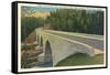 Bridge over Linville River-null-Framed Stretched Canvas