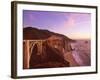 Bridge over Ocean Cliff, Big Sur, California, USA-Massimo Borchi-Framed Photographic Print