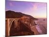 Bridge over Ocean Cliff, Big Sur, California, USA-Massimo Borchi-Mounted Photographic Print