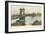 Bridge over Ohio, Cincinnati, Ohio-null-Framed Art Print