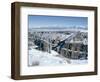 Bridge Over Rio Grande Gorge Near Taos, New Mexico, USA-Walter Rawlings-Framed Photographic Print