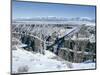 Bridge Over Rio Grande Gorge Near Taos, New Mexico, USA-Walter Rawlings-Mounted Photographic Print