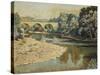 Bridge over the Allier-Roger Fry-Stretched Canvas