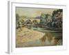 Bridge over the Allier-Roger Fry-Framed Giclee Print