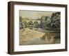 Bridge over the Allier-Roger Fry-Framed Giclee Print