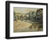 Bridge over the Allier-Roger Fry-Framed Giclee Print