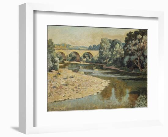 Bridge over the Allier-Roger Fry-Framed Giclee Print