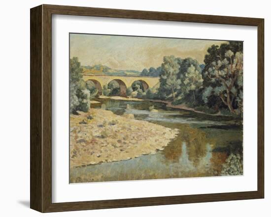 Bridge over the Allier-Roger Fry-Framed Giclee Print