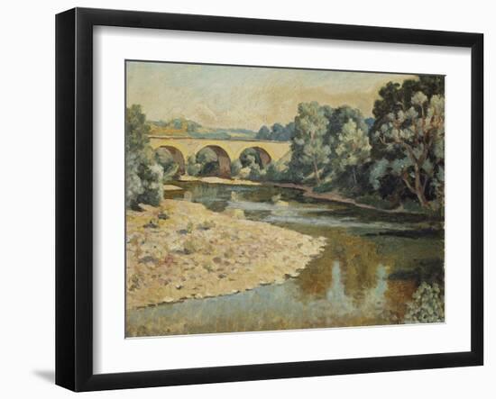 Bridge over the Allier-Roger Fry-Framed Giclee Print