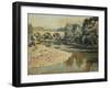 Bridge over the Allier-Roger Fry-Framed Giclee Print