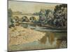 Bridge over the Allier-Roger Fry-Mounted Giclee Print