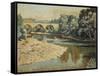 Bridge over the Allier-Roger Fry-Framed Stretched Canvas